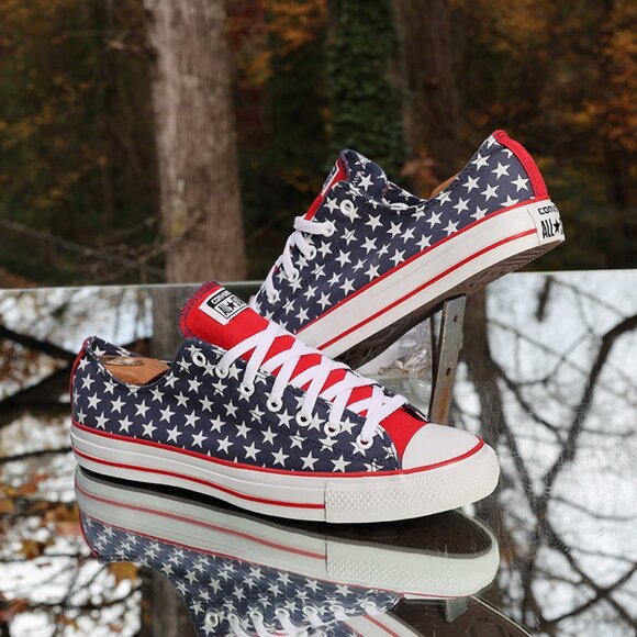 Converse Chuck Taylor All Star Low American flag 2014 - Picture 1 of 15